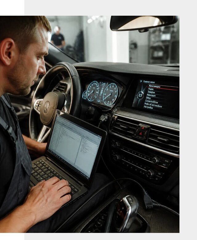 Русификация приборной панели BMW для авто в Моршанске от компании