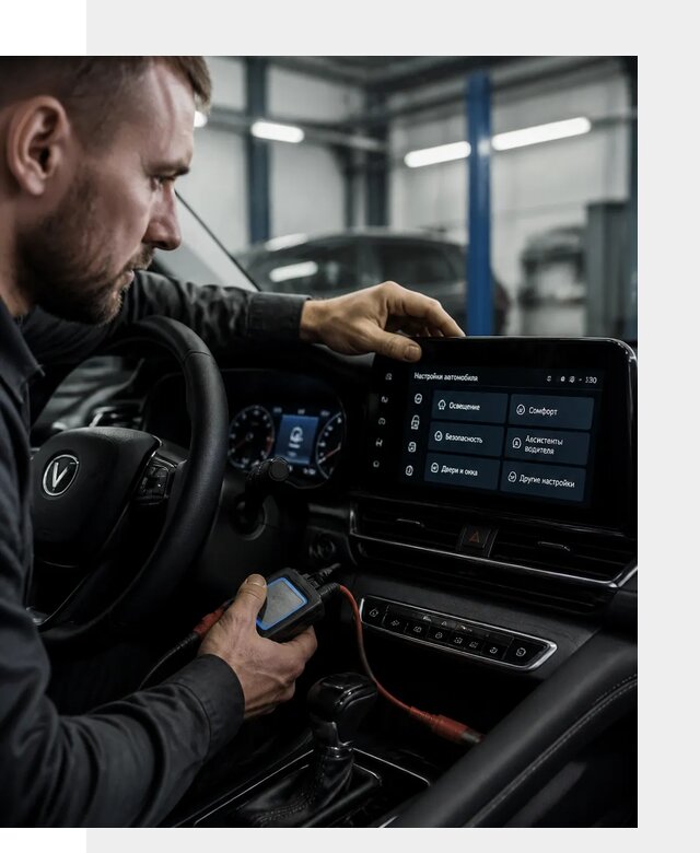 Русификация Changan CS55 и мультимедиа под ключ в Моршанске