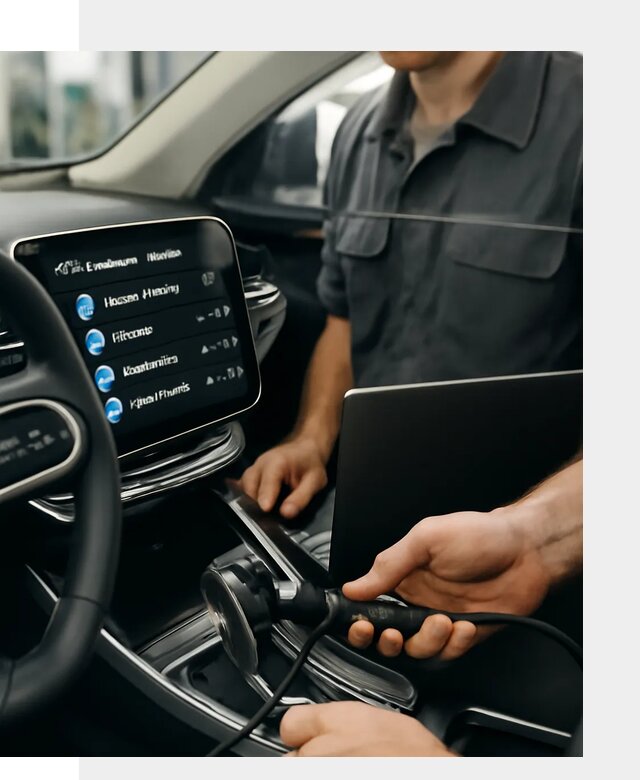 Установка приложений Geely для мультимедиа автомобиля в Моршанске