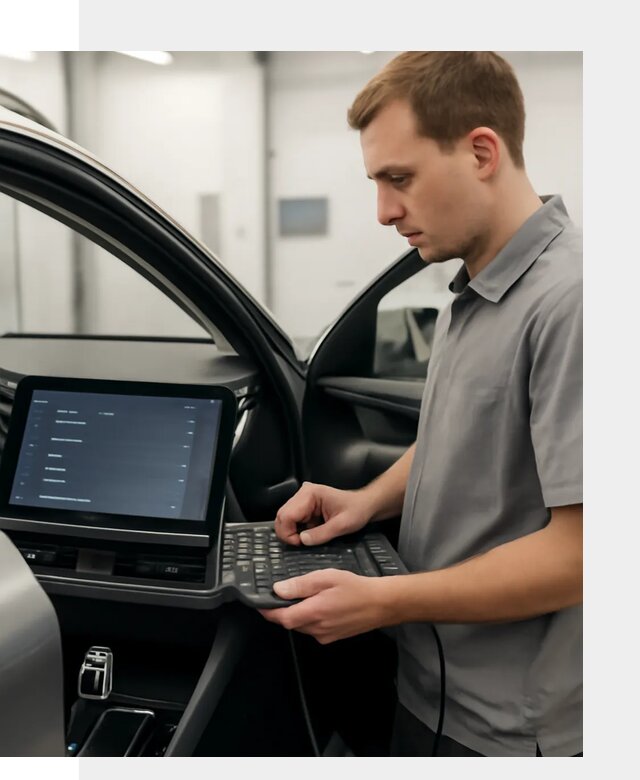 Русификация мультимедиа автомобилей Lynk Co в Моршанске