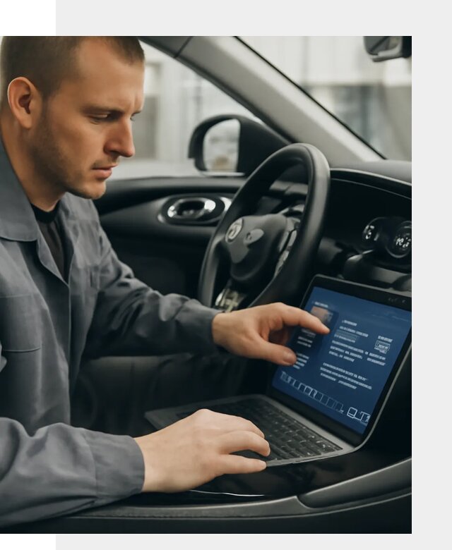 Русификация приборной панели автомобиля Lynk Co в Моршанске
