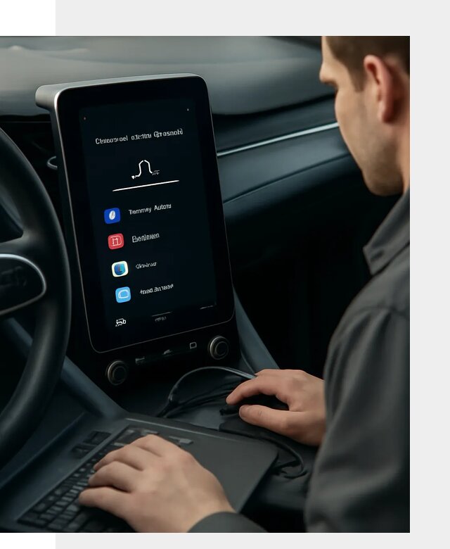 Установка приложений Lynk Co на автомобиль в Моршанске