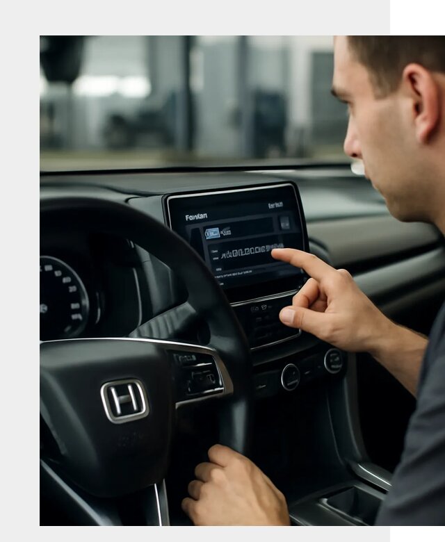 Русификация панели приборов Honda в Моршанске по цене 5193 ФастМобиль-Мрш